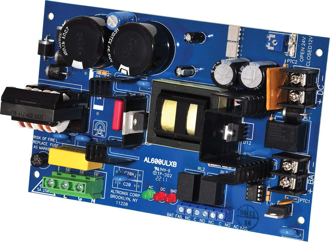 Amazon.com : ALTRONIX AL600ULXB Power Supply Charger 12/24V-DC PCB